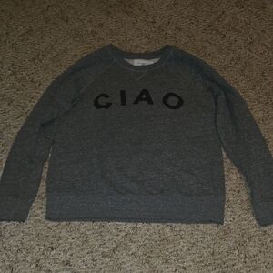 Sol Angeles CIAO Crewneck Sweatshirt - Gray